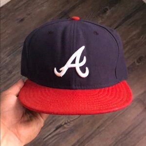 Atlanta Braves fitted hat 7 3/8